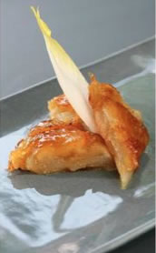 Recette suggérée : tatin d endives au Comte